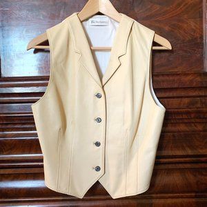 Vintage Burberrys/Burberry Genuine Lamb Leather Women's Vest Top